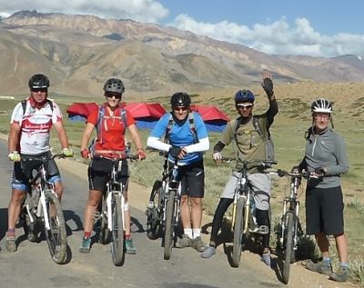 Charlotte Hall Cycling on the  tour with redspokes